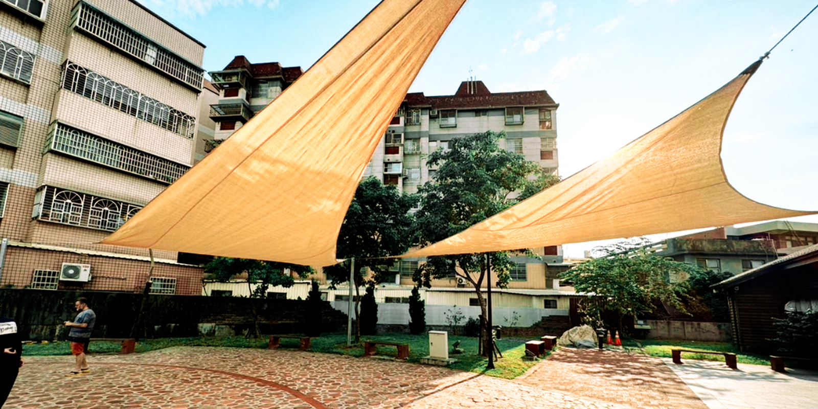 遮陽棚網介紹 | 如何選擇適合各類戶外遮陽棚、電動遮陽棚的遮陽網？