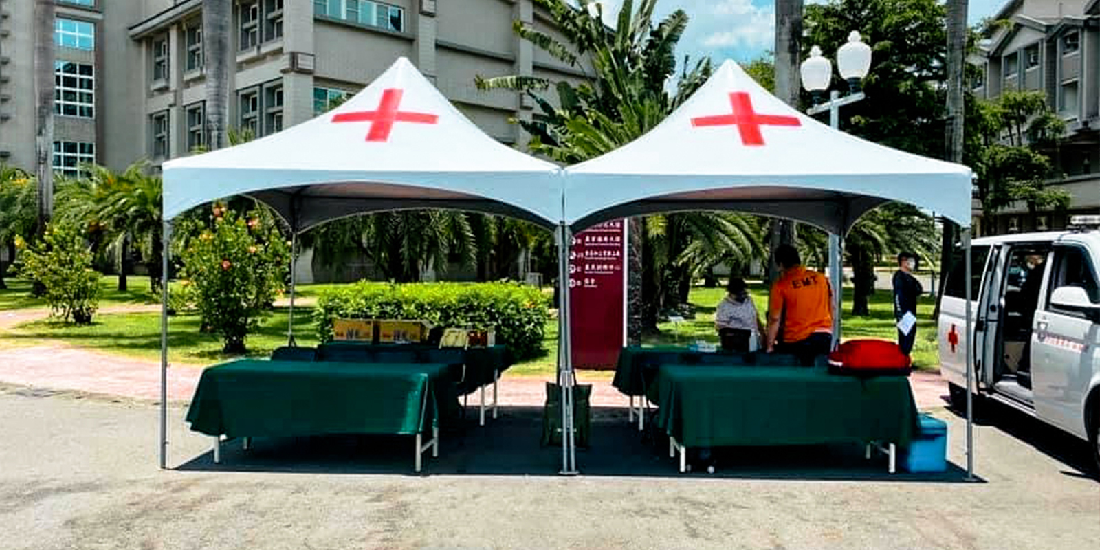 庇護所帳篷介紹｜防災應用專用備品，高容納且快速組裝的避難帳篷