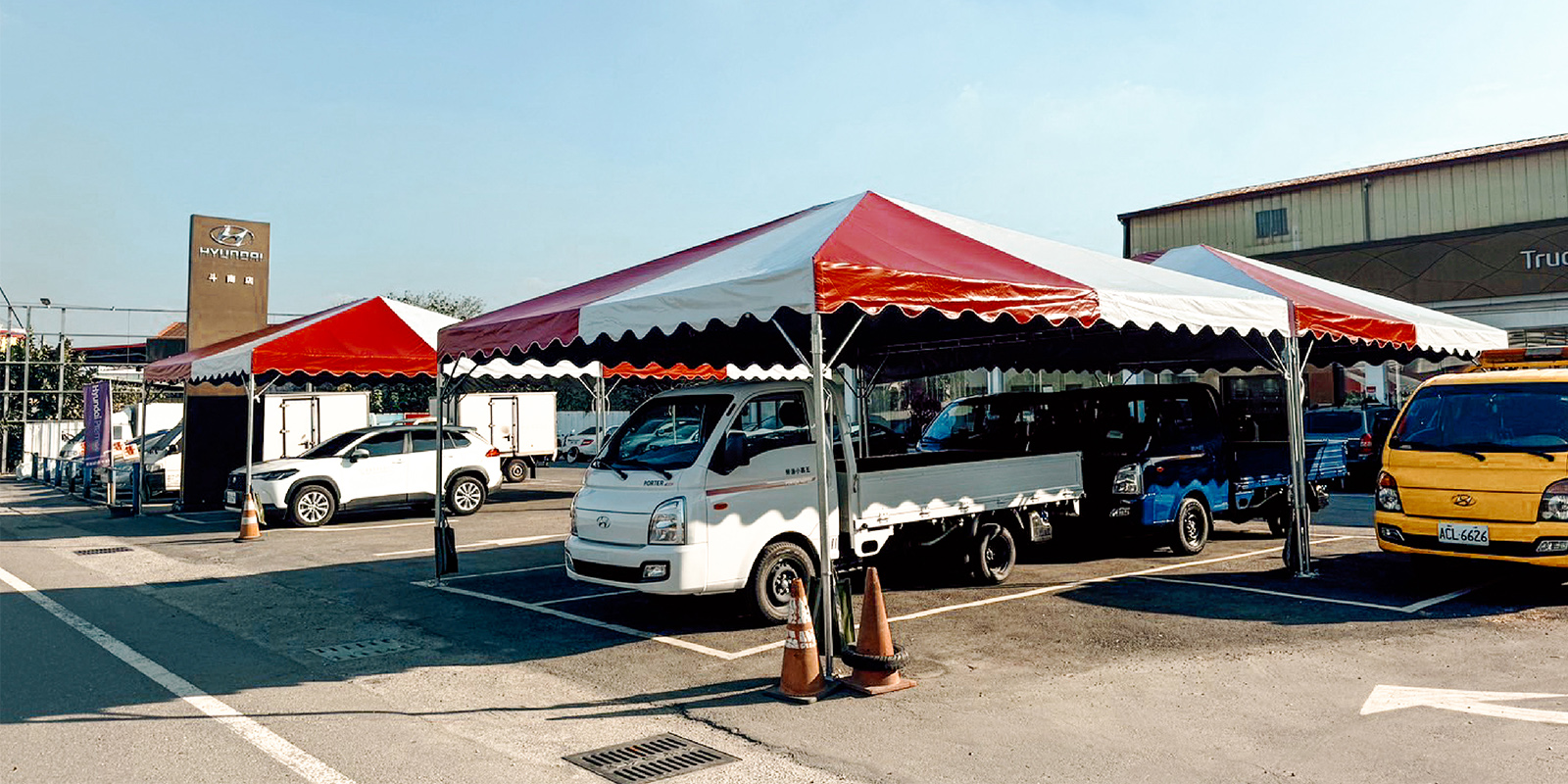車棚推薦：滿足大型停車場、車展與臨時戶外停車空間的解決方案