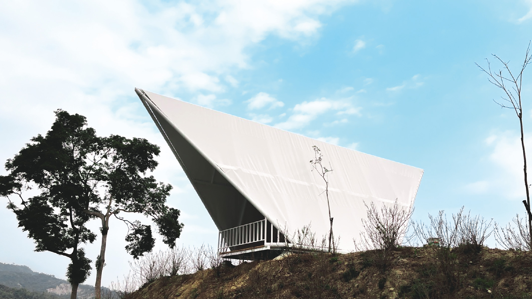 露營區遮陽帆布加工挑戰