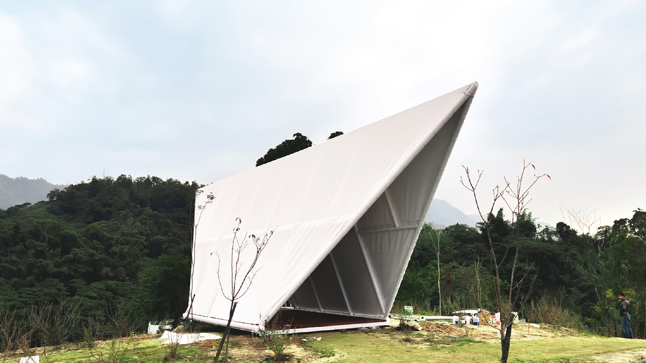 遮陽帆布訂製案例