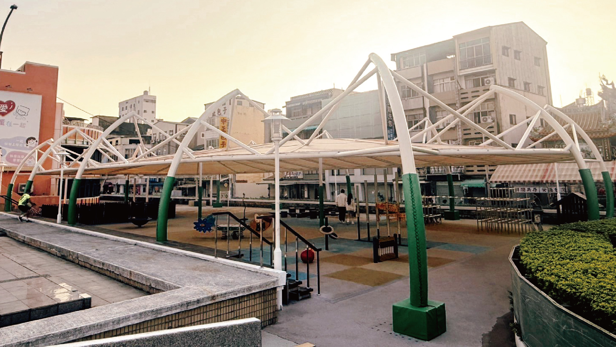 遮陽網公共安全承載能力