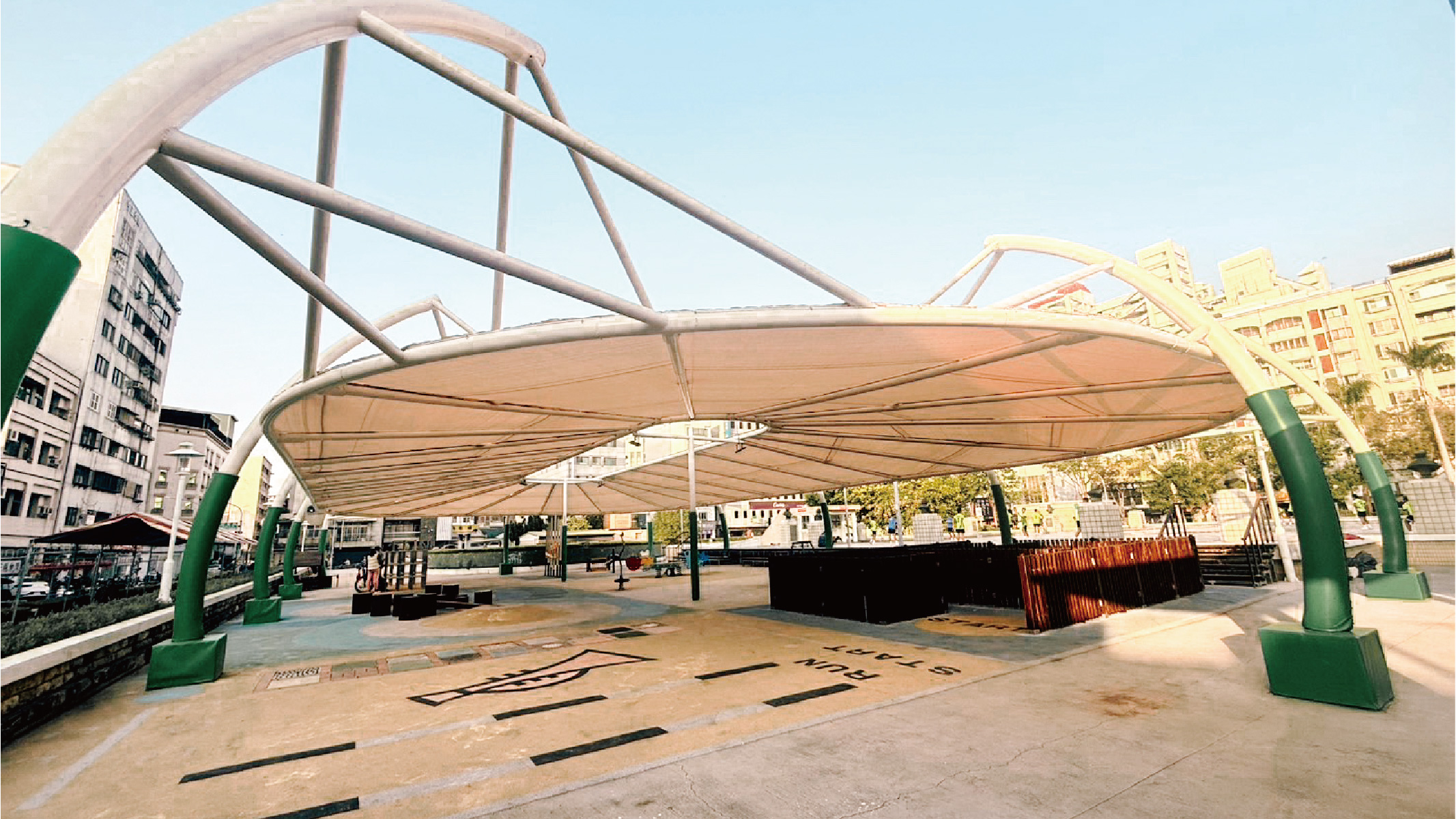 戶外遮陽網耐候性考驗