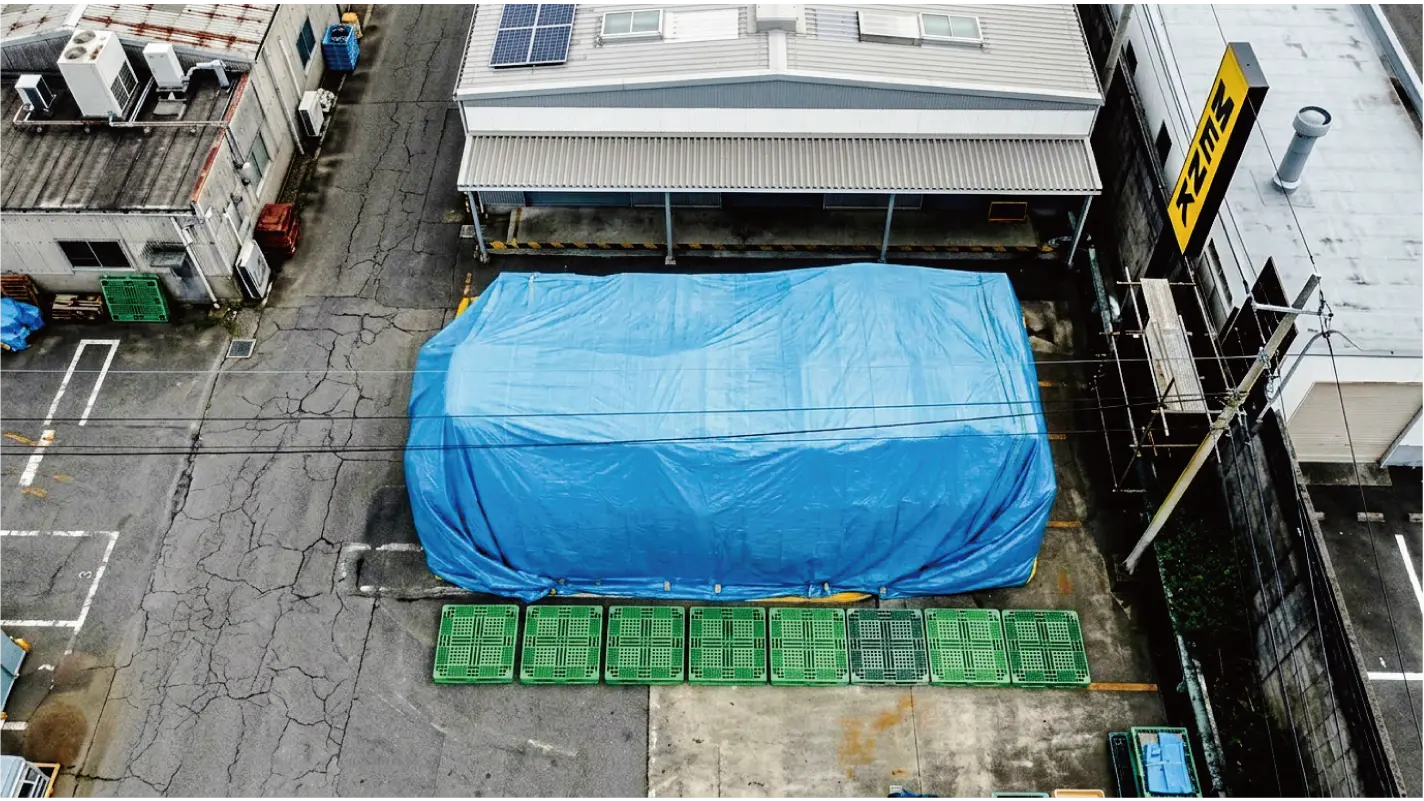大型建築案場防護與臨時貨棚應用