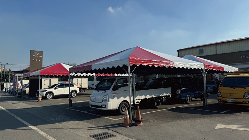 車棚推薦：滿足大型停車場、車展與臨時戶外停車空間的解決方案
