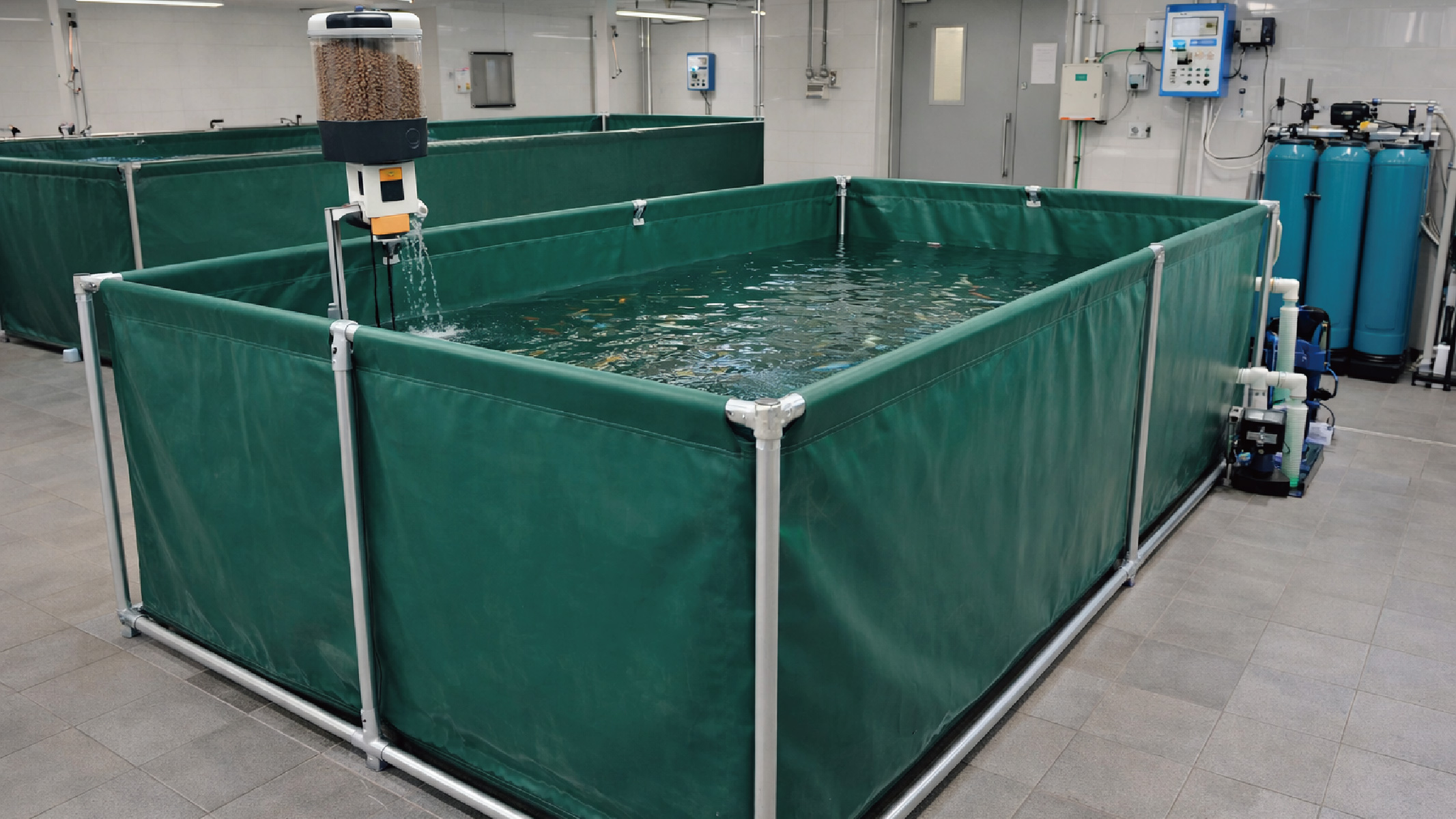 教學級小型帆布魚池